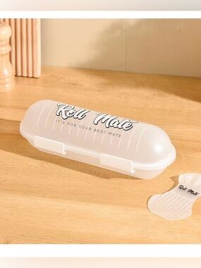 Roll Mate Plastic Storage Case - Frosted White